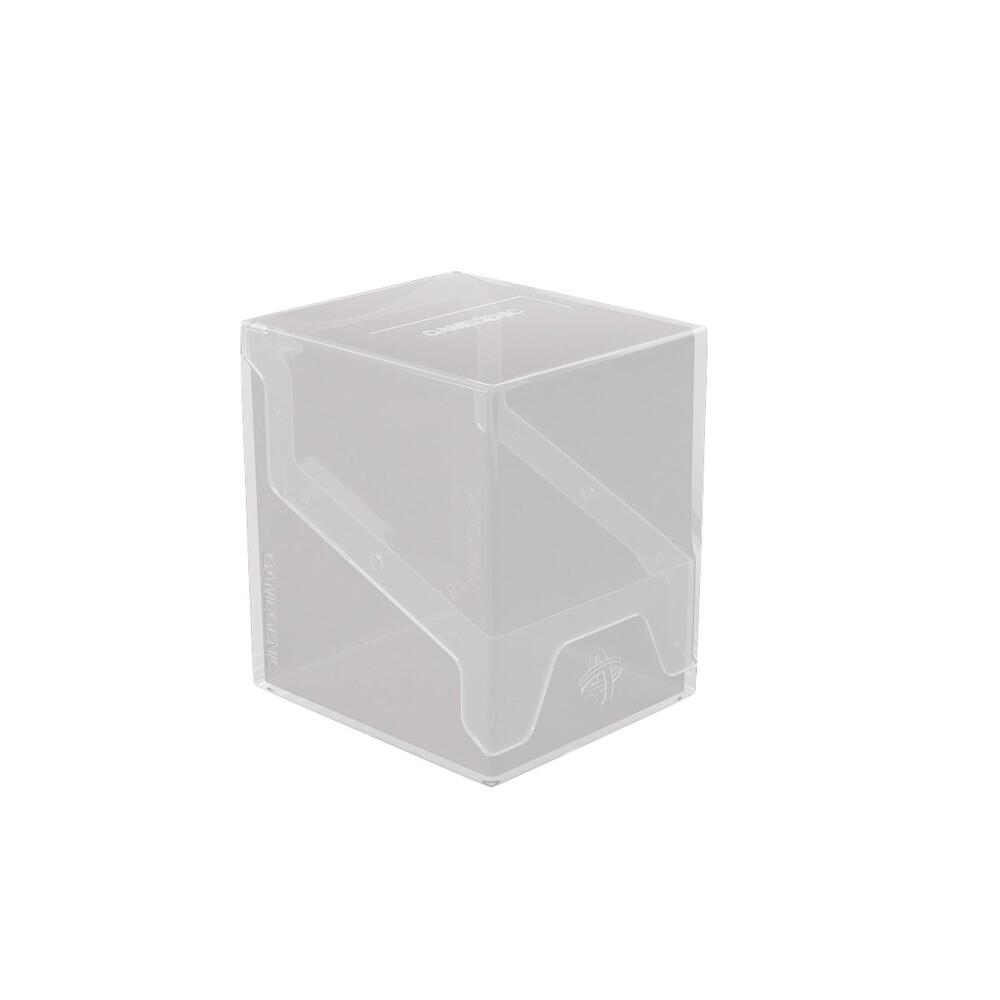 Gamegenic Bastion 100+ XL Noir/Transparent – Boîte Deck Ultra-Résistante Avec Vue Commander