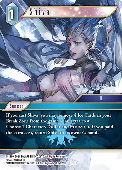 Shiva - Beyond Destiny - Final Fantasy TCG - TCGplayer.com