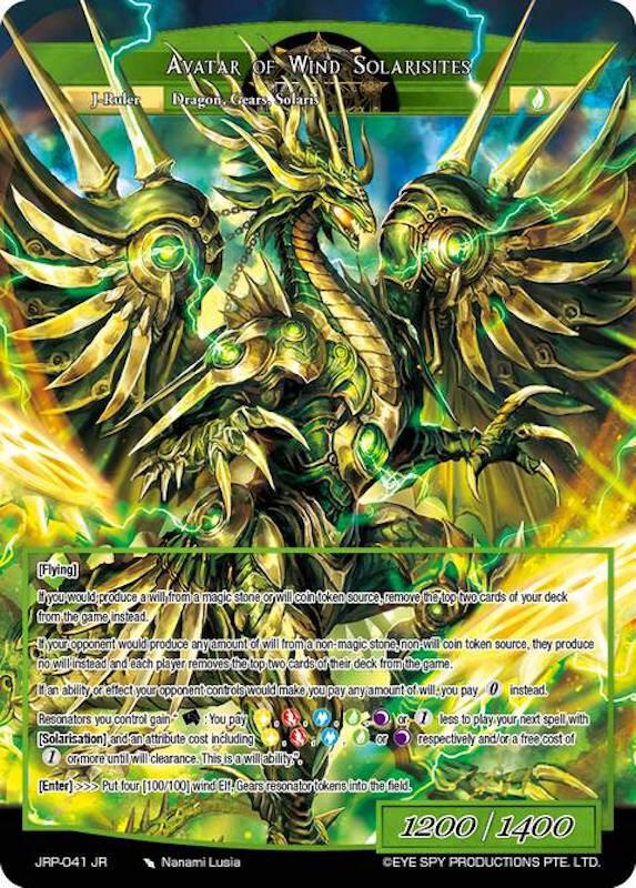 Solaristation of Wind // Avatar of Wind Solarisites