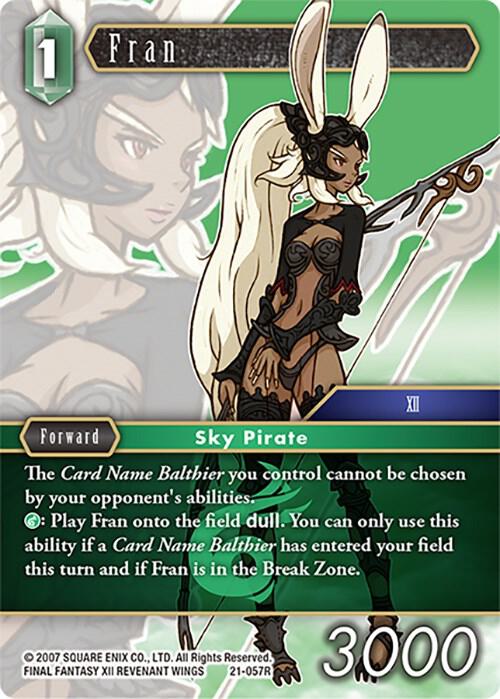 Fran - Beyond Destiny - Final Fantasy TCG - TCGplayer.com