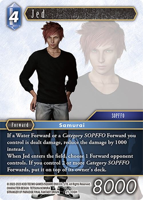 Jed - Beyond Destiny - Final Fantasy TCG - TCGplayer.com