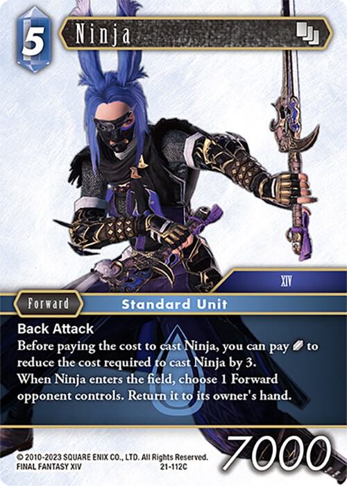 Ninja - Beyond Destiny - Final Fantasy TCG - TCGplayer.com