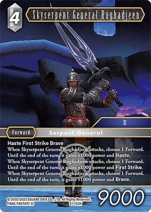 Skyserpent General Rughadjeen - Beyond Destiny - Final Fantasy TCG