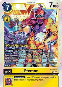 Etemon (Blast Ace Pre-Release Cards)