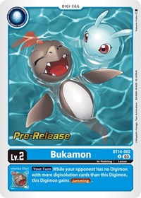 Bukamon (Blast Ace Pre-Release Cards)