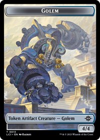 Golem Token (The Lost Caverns of Ixalan)