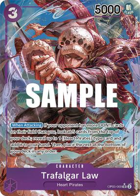 Law様 Trafalgar Law (Alternate Art) (069) - Awakening of the New Era