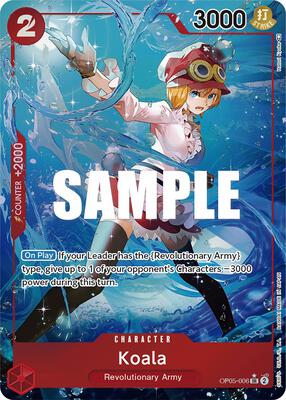 ワンピース koala Koala SR OP05-006 M PF OPTCG One Piece Awakening Of The New
