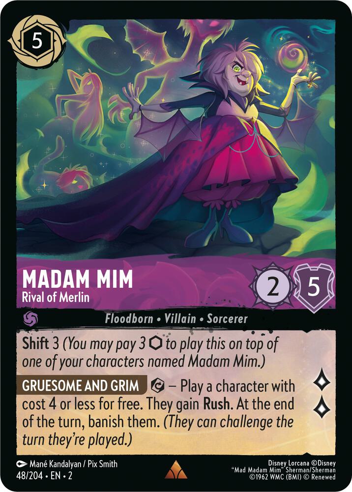 Madam Mim - Rival of Merlin - Rise of the Floodborn - Disney
