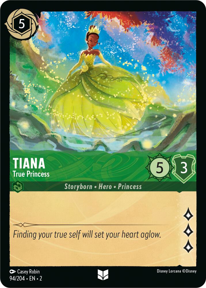 Tiana - True Princess - Rise of the Floodborn - Disney Lorcana