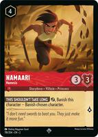 Namaari - Nemesis - Rise of the Floodborn - Disney Lorcana