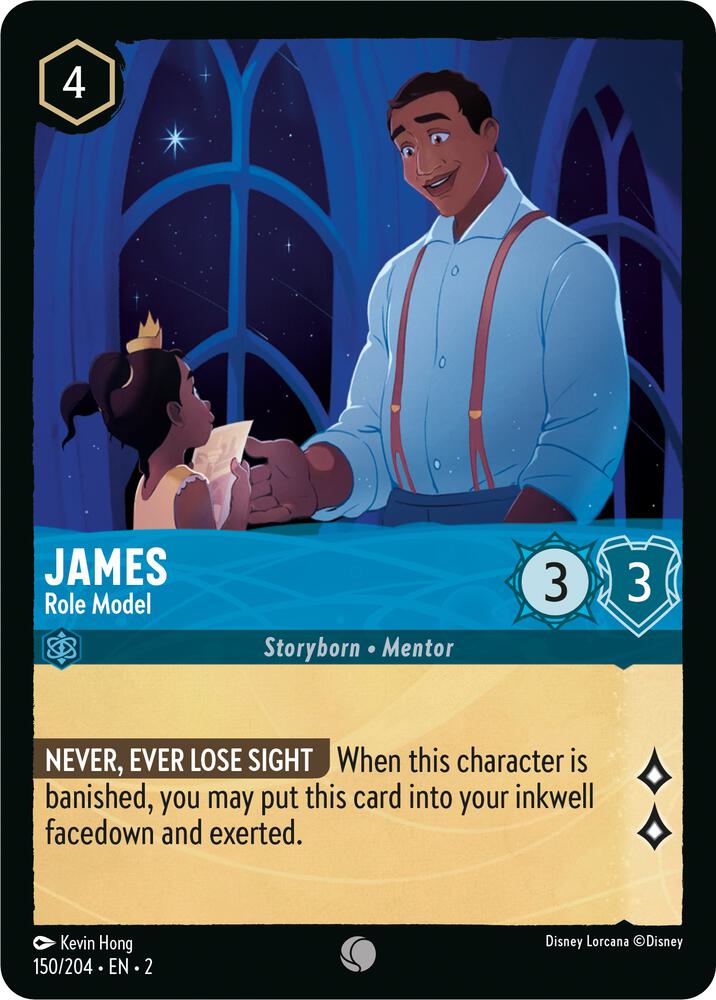 James - Role Model - Rise of the Floodborn - Disney Lorcana