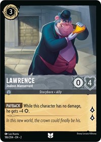 Lawrence - Jealous Manservant (Rise of the Floodborn)