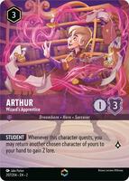 Disney LORCANA　フラッドボーン アーサー エンチャンテッド Arthur - Wizard's Apprentice (Enchanted) - Rise of the