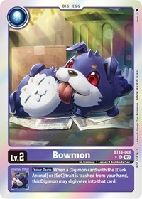 Bowmon (Blast Ace Box Promotion Pack) - Blast Ace - Digimon card