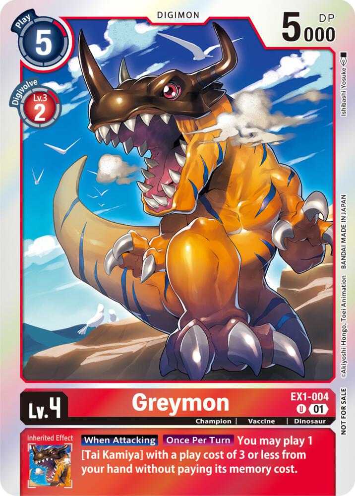 Greymon (Blast Ace Double Pack Set) - Classic Collection