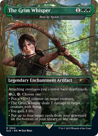 The Grim Whisper Bow of Nylea