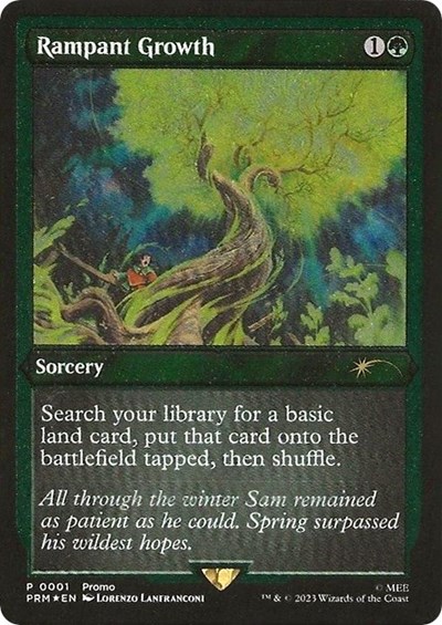 Rampant Growth Foil Etched