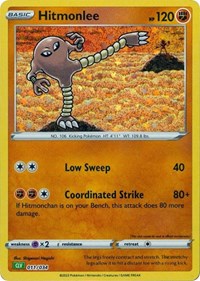 Hitmonlee #011/034 from Trading Card Game Classic Pokemon card image