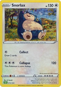 Snorlax - Trading Card Game Classic