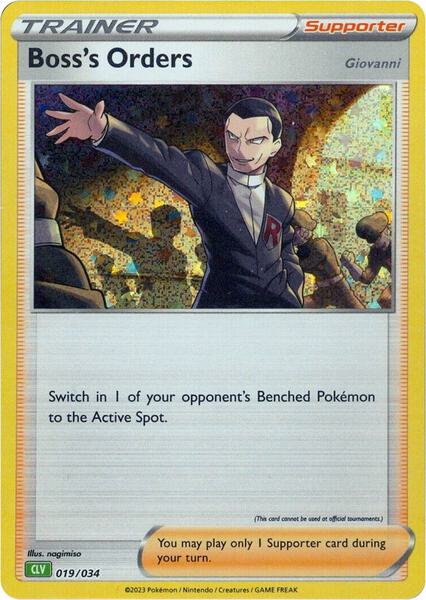 Boss's Orders [Giovanni] (CLV)