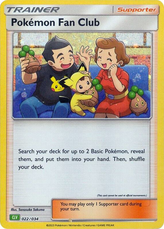 Pokemon Fan Club (CLV) 022/034 from Trading Card Game Classic