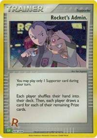 Rocket's Admin. (CLV) #026/034 from Trading Card Game Classic Pokemon card image