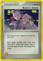 Rocket's Admin. (CLV) card art