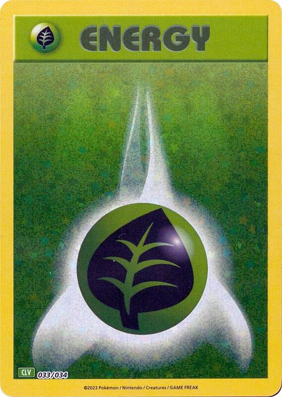 Basic Grass Energy 033/034 from Trading Card Game Classic