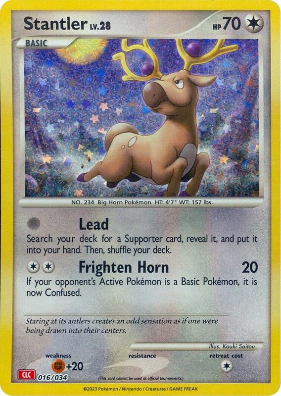 Stantler 016/034 from Trading Card Game Classic