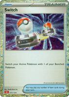 card pop pokemon tcg switch Series 2 Pokmon Booster Pack variation to centering Switching Cups - SWSH07: Evolving