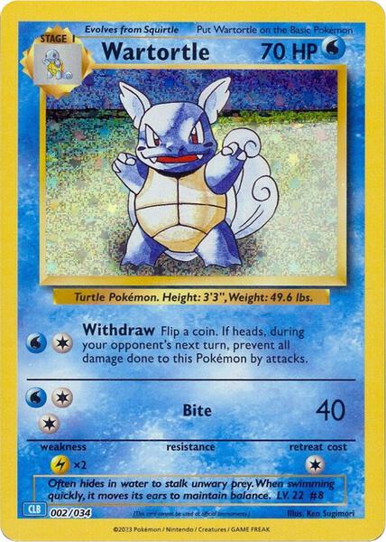 Wartortle card image