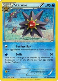 Starmie #005/034 from Trading Card Game Classic Pokemon card image