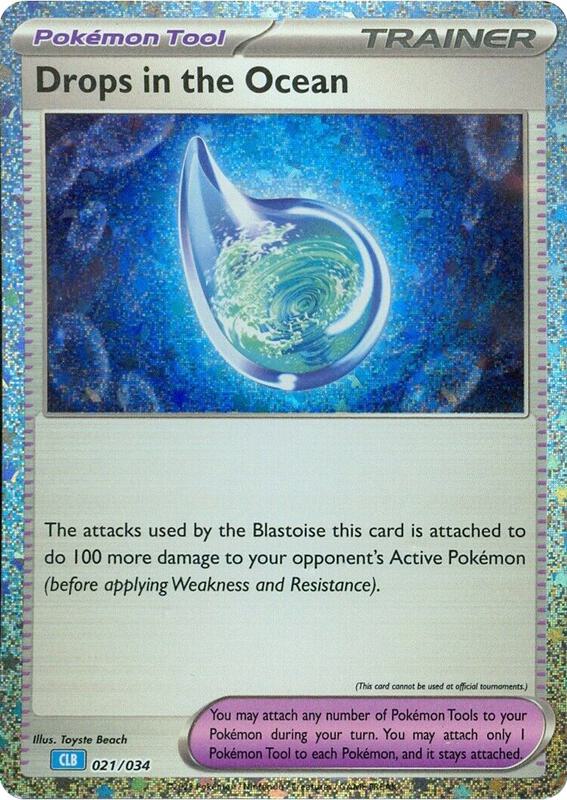 Drops in the Ocean 021/034 from Trading Card Game Classic