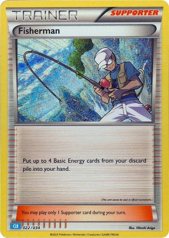 Fisherman 022/034 from Trading Card Game Classic