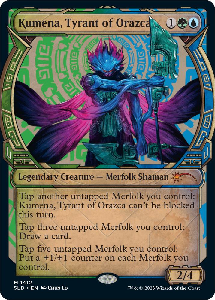 Kumena, Tyrant of Orazca - Secret Lair Drop Series - Magic: The