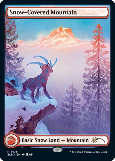 Snow Covered Mountain 1476