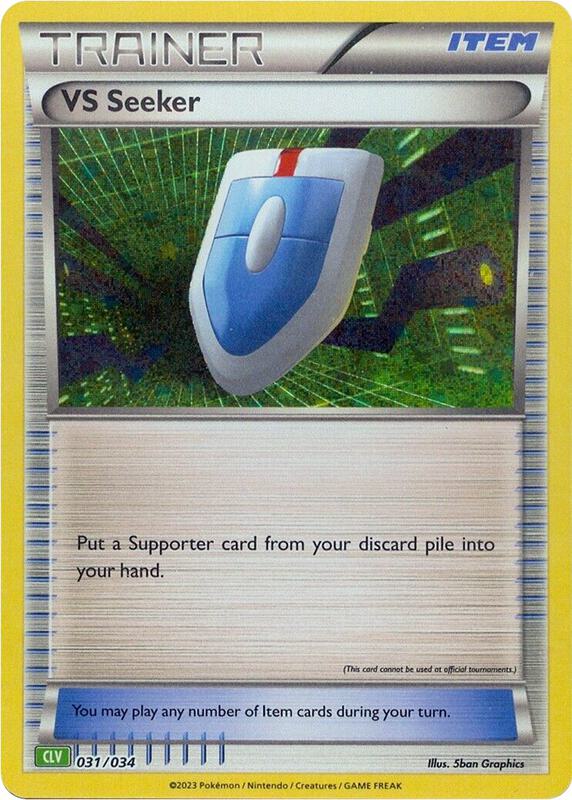 VS Seeker (CLV) 031/034 from Trading Card Game Classic