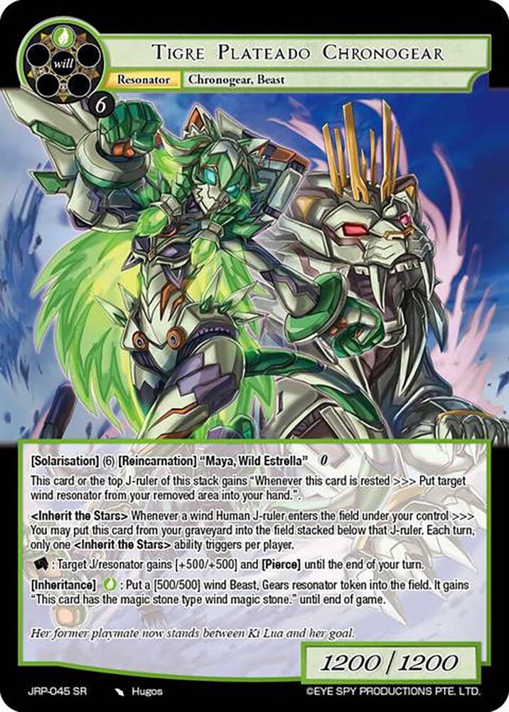 Tigre Plateado, Chronogear