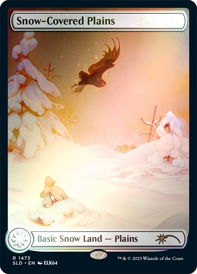 Snow Covered Plains 1473 Rainbow Foil
