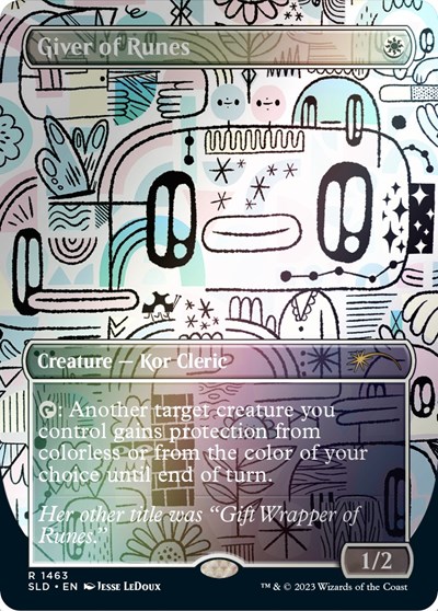 Giver of Runes Rainbow Foil