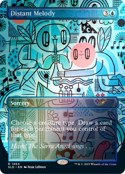 Distant Melody 1464 Rainbow Foil