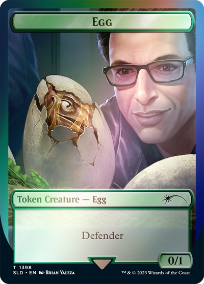 Egg Token Rainbow Foil