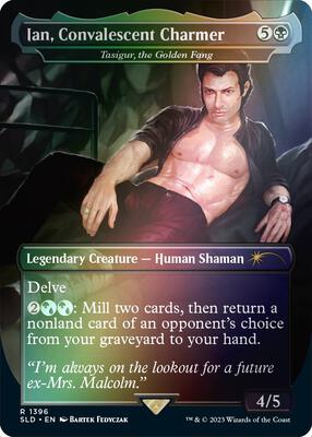 Ian, Convalescent Charmer - Tasigur, the Golden Fang