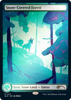 Snow-Covered Forest (1477) (Rainbow Foil) - Secret Lair Drop