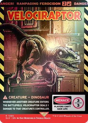 Velociraptor - Rampaging Ferocidon