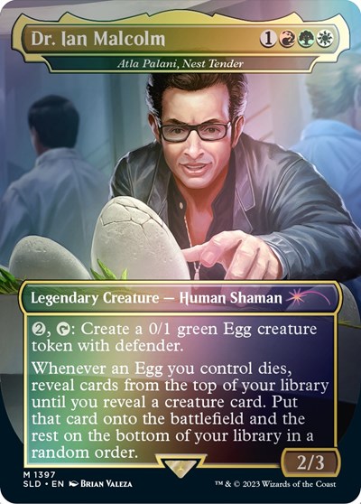 Dr Ian Malcolm Atla Palani Nest Tender Rainbow Foil