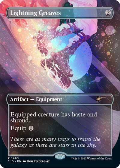 Lightning Greaves 1493 Galaxy Foil