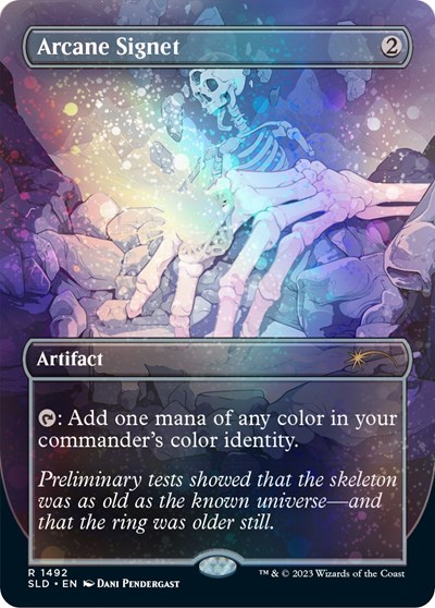 Arcane Signet 1492 Galaxy Foil