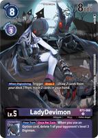 digimon ladydevimon card - BT11-083 R - Dimensional Phase LadyDevimon Preview for Digimon Card